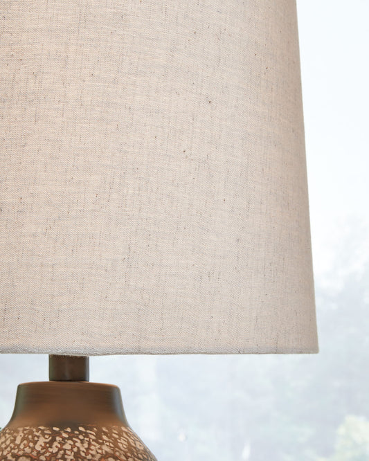 Lanson - Metal Table Lamp (Set of 2) - Antique Bronze Finish