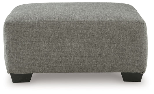 Clarington - 2 Pc. - 3-Piece Sectional And Oversized Ottoman - Greystone