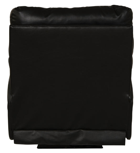 Angelo - Leather Power Recliner - Black