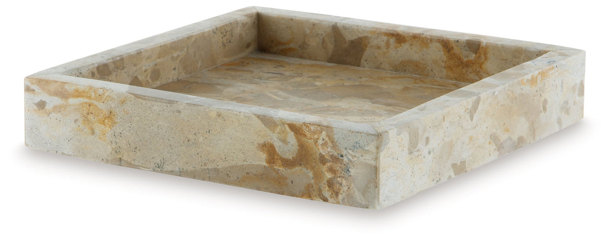 Edurton - Tray (Set of 2) - Light Beige