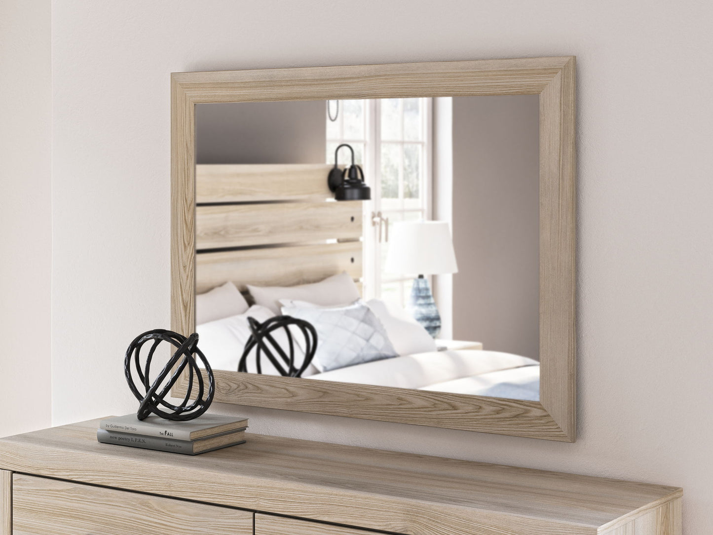 Senbry - Bedroom Mirror - Tan