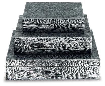 Keldy - Box Set (Set of 3) - Antique Pewter Finish