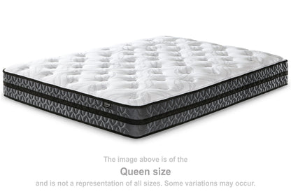 10 Inch Pocketed Hybrid - Full Mattress - White