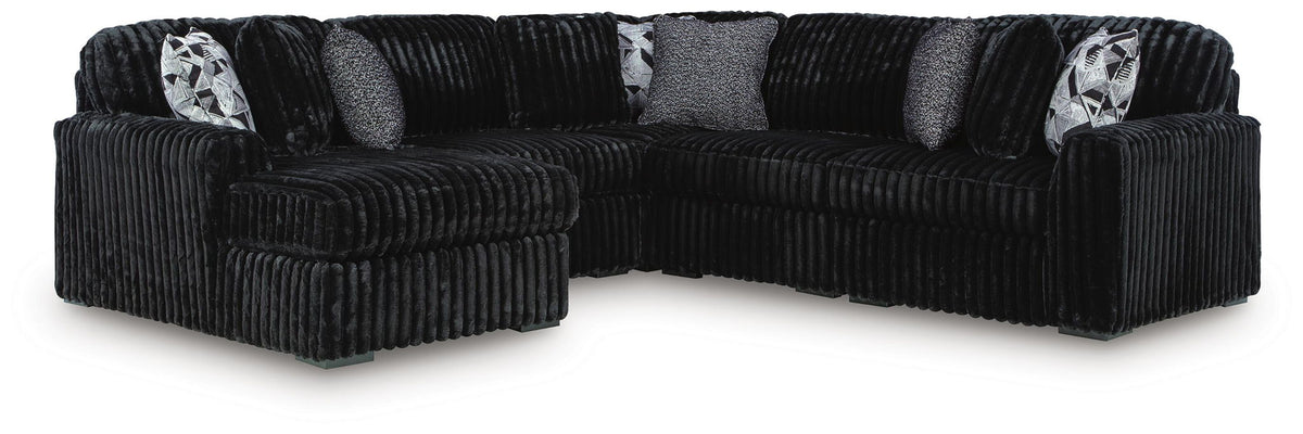 Midnight-Madness - 5 Piece Sectional