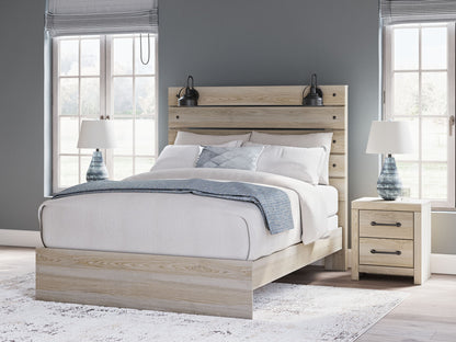 Senbry - Queen Panel Bed - Tan