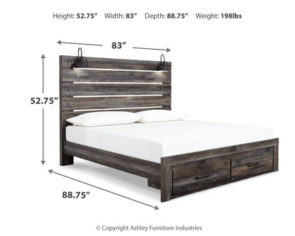 Drystan - Panel Bed