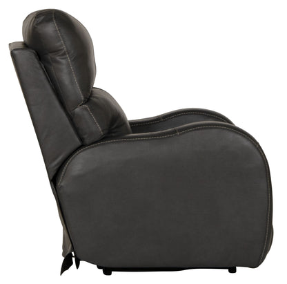 Angelo - Power Recliner - Gunmetal