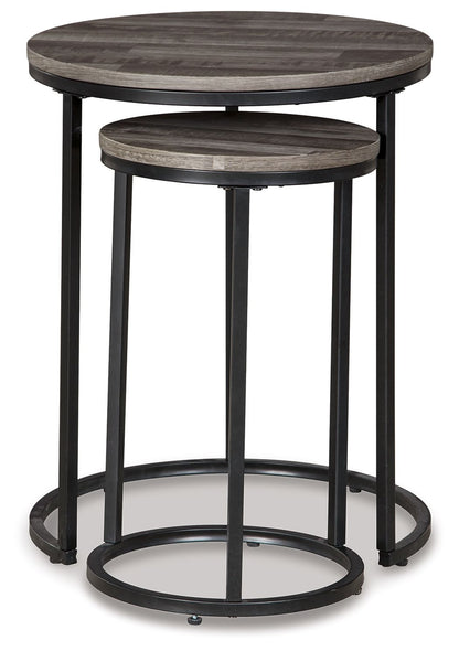 Briarsboro - Accent Table Set (Set of 2) - Black / Gray