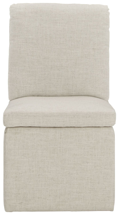 Krystanza - Dining UPH Side Chair (Set of 2) - Oatmeal