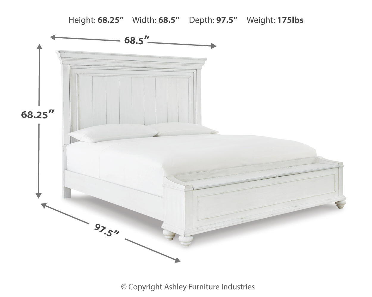 Kanwyn - Panel Bed