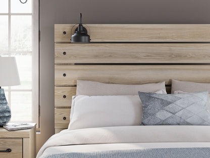 Senbry - King Panel Headboard - Tan