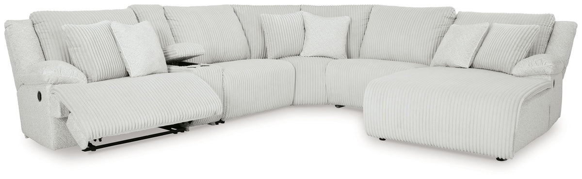 Top Tier - 6 Piece Reclining Sectional
