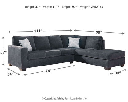 Altari - 2 Piece Sectional With Chaise