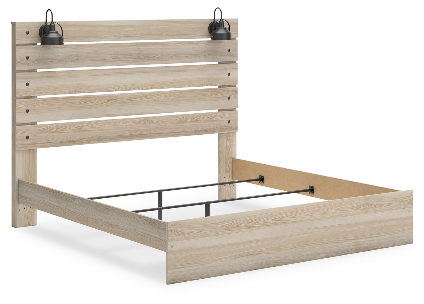 Senbry - King Panel Bed - Tan