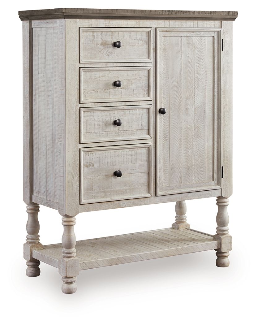Havalance - Door Chest - White / Gray