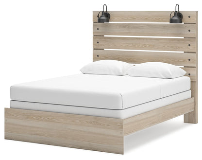 Senbry - Queen Panel Bed - Tan
