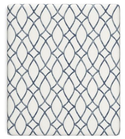 14 Inch Chime Elite 2.0 - California King Mattress - White / Blue