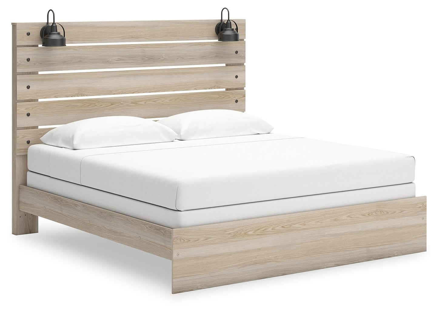 Senbry - King Panel Bed - Tan