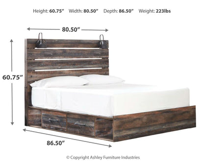 Drystan - Panel Bed
